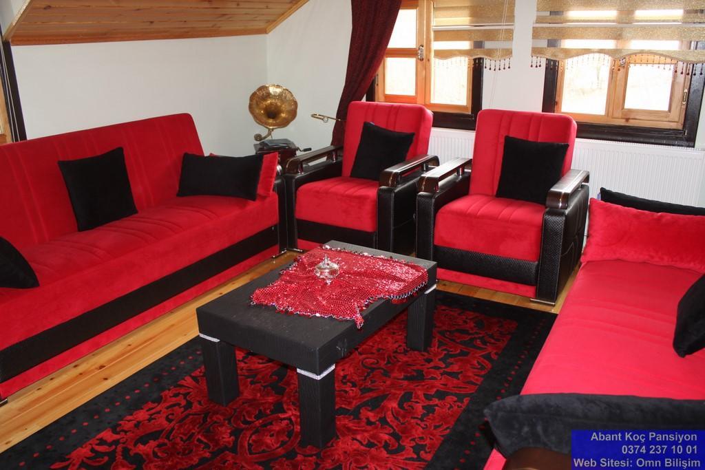 Abant Yeşil Vadi Koç Pansiyon Dereceören Exterior foto